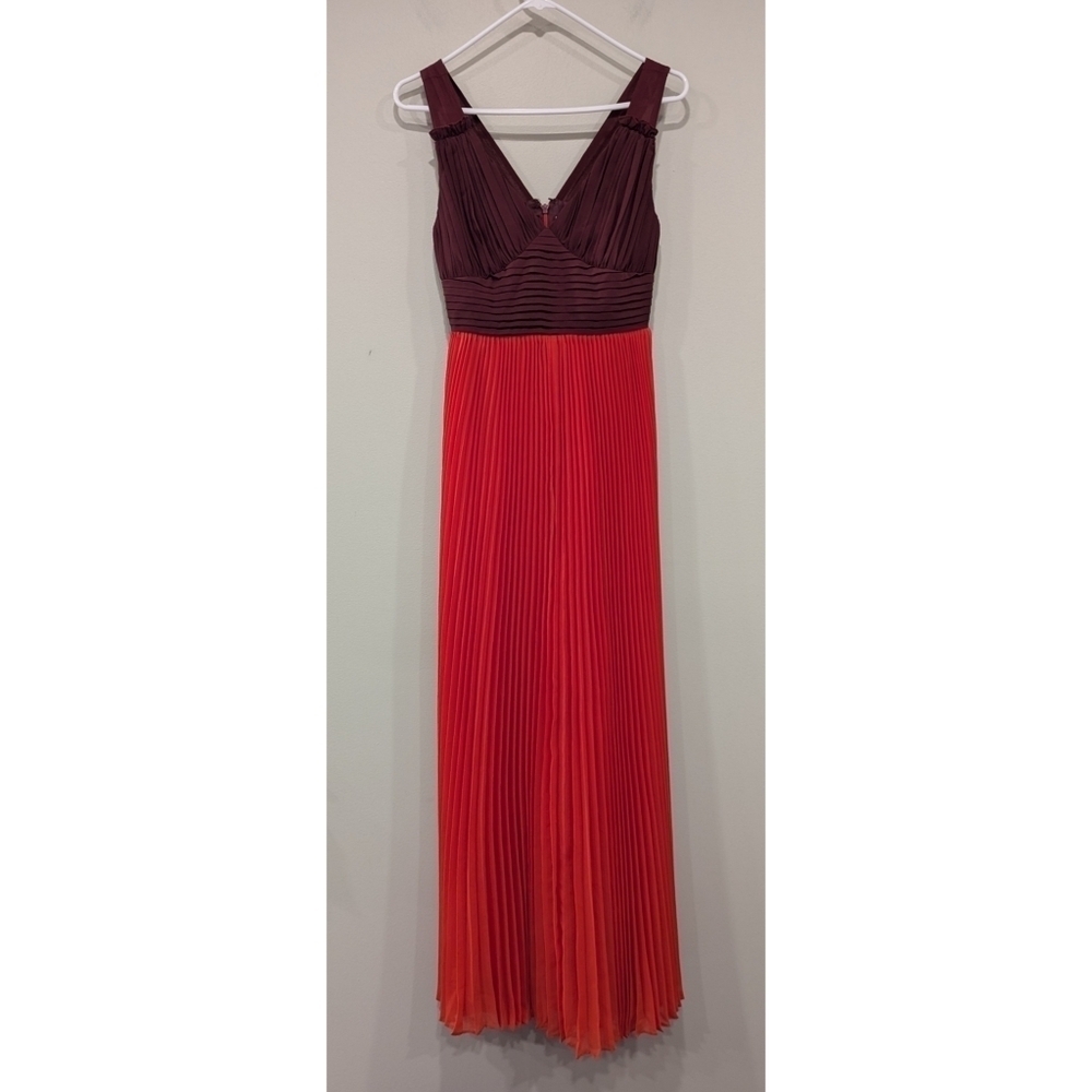 Anthropologie Moulinette Soeurs Roja Pleated Skirt Maxi Dress Size 0 - Picture 2 of 10